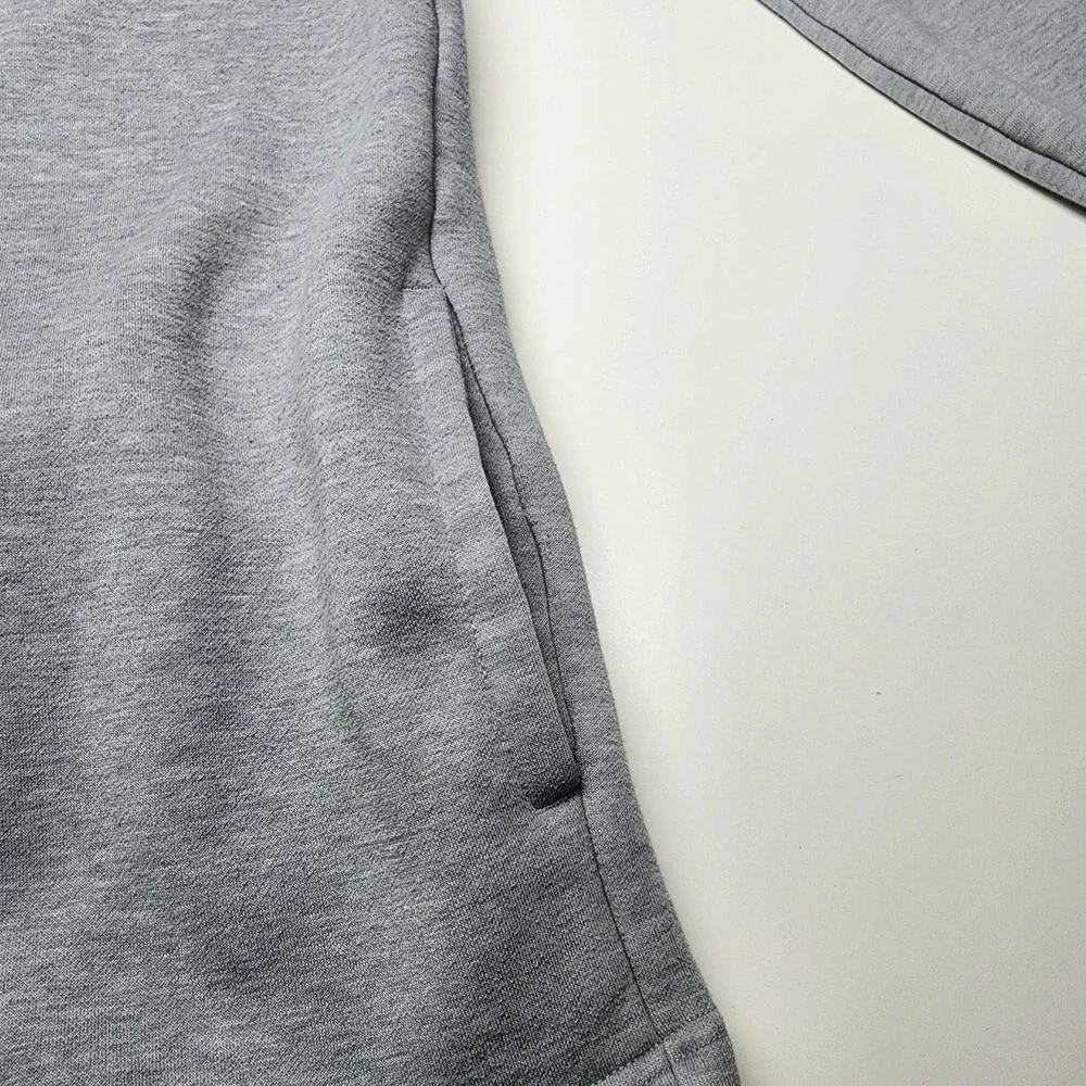 Travis Mathew Koozie 2.0 Zip-Up Sweatshirt Jacket Men's S Light Gray